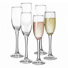 NADIR - Copas de Champaña Elegantes 190 ml Set x6