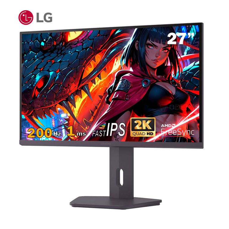 MONITOR GAMER Ultragear G6 27G610A-B 27 IPS QHD 200Hz 1ms FreeSync Premium