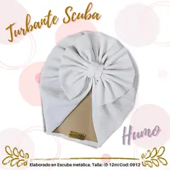 GENERICO - Turbante para bebes en tela Brillo