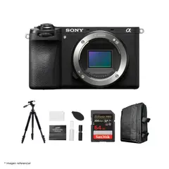 SONY - Cámara Alpha a6700 Mirrorless Cuerpo Solo + Kit Ultimate
