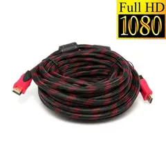 GENERICO - Cable Hdmi Enmallado 15 Metros Full Hd 1080p