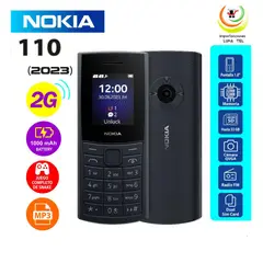 NOKIA - CELULAR BASICO 110 2G DUAL SIM -NEGRO