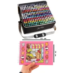 TOUCH - Kit de Plumones Set de 262 + Bobbie Goods