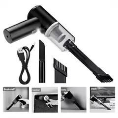 GENERICO - Mini Aspiradora 3 En 1 Portatil Inalambrica Sopla Para Auto