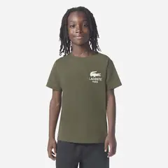 LACOSTE - Polo para Niño MC Graphic Core
