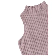 GENERICO - Conjunto de cuello alto Top y Falda