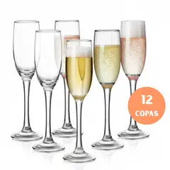 NADIR - Set de Copas para Champaña 190 ml Pack x12