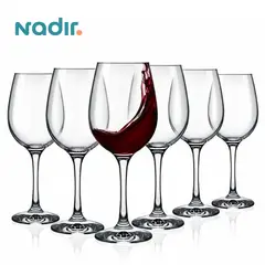 NADIR - Set de Copas para Vino 385ml Pack x6 Copas