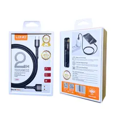 LDNIO - CABLE USB A Tipo C- 2 METROS