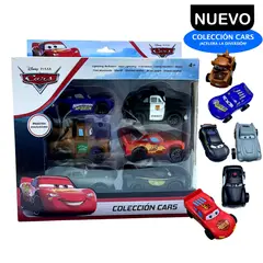PIXAR - Set de Coches Vehículos A Fricción Cars 6 Pcs