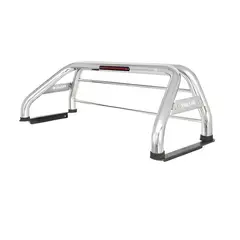 SAFARI - Antivuelco de Acero 3 con Protector para Toyota HILUX VIGO 7MA GEN 2005-2015