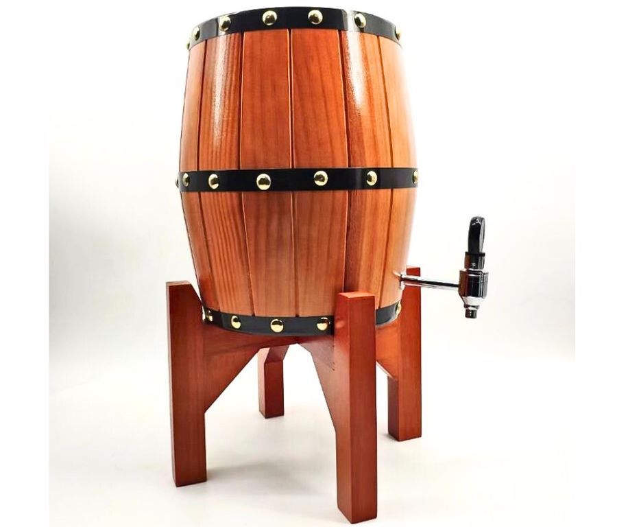 Barril Artesanal de Roble Americano 3 litros