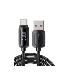 ESSAGER - Cable Con Pantalla de Carga Rápida USB a UBS-C 100w 1m