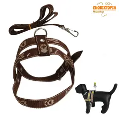 GENERICO - ARNES PECHERA SOFT MASCOTA-GATITO PERRITO CHOCOLATE/AVELLANA TALLA 1