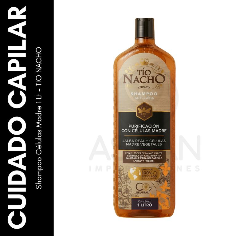 Shampoo Células Madre 1 Lt - TIO NACHO