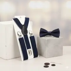 GENERICO - TIRANTE+ CORBARTA PARA NIÑO BEBE - ELEVANDO PARA TERNO Y TRAJE DE NIÑO