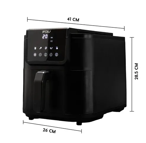 Freidora de Aire Digital 8L Black