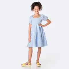 PIONIER - Vestido Lino Niña Kaernh