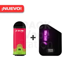 VAPE STATION - Pack Life Pod Eco II - 10000 Puffs - Strawberry Kiwi