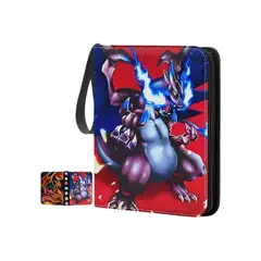 GENERICO - Folder 4 Pocket Para 400 Cartas Charizard X