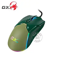 GENIUS GX - Mouse Gamer Genius Scorpion M700 7200 DPI 6 Botones RGB Verde