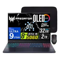 ACER - Predator Helios 16s AI OLED Ultra 9-275HX RAM 32gb SSD 2TB NVIDIA Rtx5060 8GB