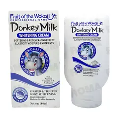 WOKALI - CREMA CORPORAL BLANQUEADORA DONKEY MILK 180ML