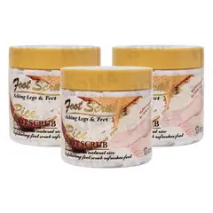 WOKALI - PACK 3 EXFOLIANTE PARA PIES ARROZ 500ML