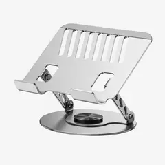 GENERICO - Soporte para Laptop Ajustable Giratorio 360 Compatible MacBook Notebook Tablet
