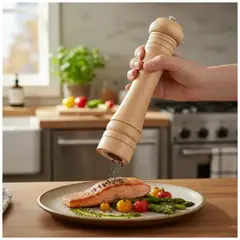 INSPIRA MARKET - Moledor Pimienta y Sal Madera