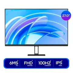 XIAOMI - Monitor A27i 27 pulgadas Full HD IPS 100Hz sin bordes HDMI DP