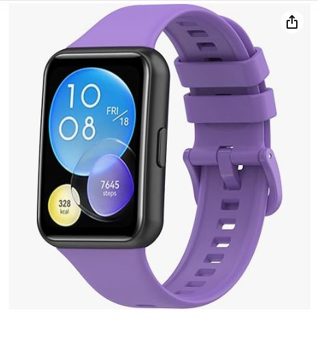 Correa de Silicona para Huawei Fit 2 - LILA