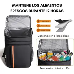 EVERSO - Mochila Termica Hielera Portatil Hielera Impermeable 20 L