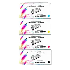 GENERICO - KIT DE TONER COMPATIBLE 125A NEGRO Y COLORES