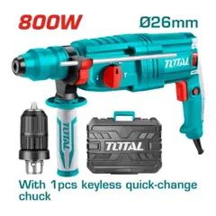 TOTAL TOOLS - TALADRO ROTOMARTILLO SDS PLUS 800W TOTAL - TH3082682