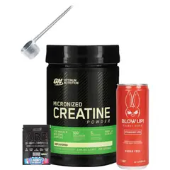 OPTIMUN NUTRITION - Creatina Optimum Nutrition 1.2 kg - Creatina Monohidratada ON + regalos
