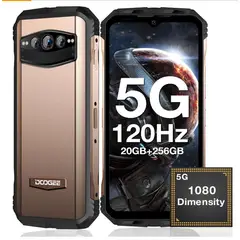 DOOGEE - Celular V30T FHD 256gb Rom12gb Ram 120HZ 108MP 10800mAh Gold Rose