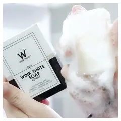 WINK WHITE - Jabon Exfoliante y Aclarador de Manchas SOAP