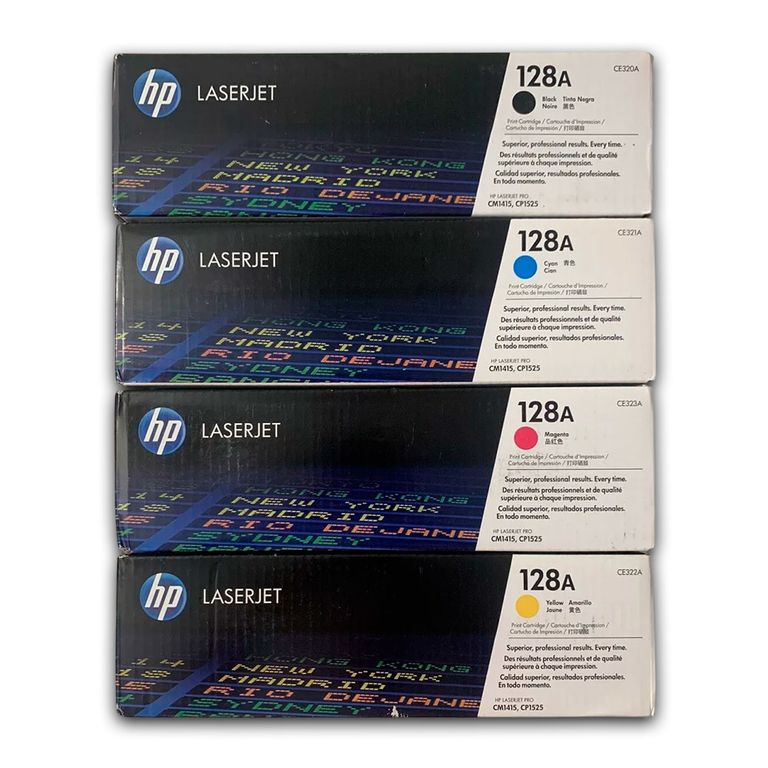 Toner 128A Pack Completo CM1410 CM1415 Original