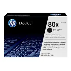 HP - Toner 80X Negro CF280X LaserJet M401M425 6900 Pag