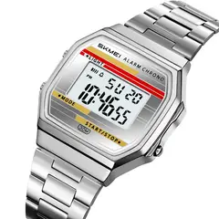 SKMEI - Reloj 2514 Plateado Unisex