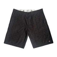 DICKIES - SHORT A CUADROS COLOR CARBON CHARCOAL HOMBRE