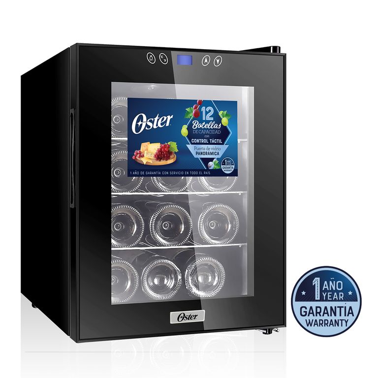 VINERA OS-PWCC1203B 12 BOTELLAS DIGITAL NEGRO