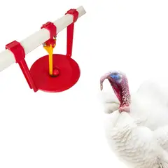 GENERICO - BEBEDERO AUTOMÁTICO PARA PAVO PARA TUBO CUADRADO