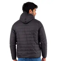 JUSTO - CASACA NEGRO ACOLCHADO - CABALLERO SLIM FIT