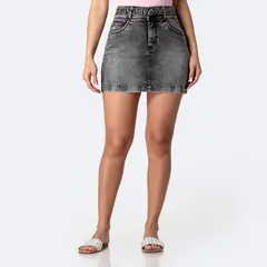 PIONIER - Falda Denim Stretch Mujer Kaorhi