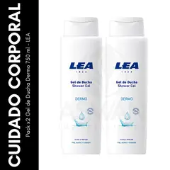 GENERICO - Pack x2 Gel de Ducha Dermo 750 ml - LEA