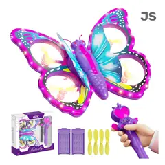 GENERICO - Avión Aerojet Mariposa con Control de Varita Para Niñas JS