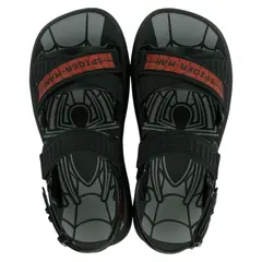 MARVEL SPIDEY - Sandalias Niño Playera Spiderman Negro