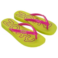 ZAXY - Sandalias Mujer Playeras Amarillo
